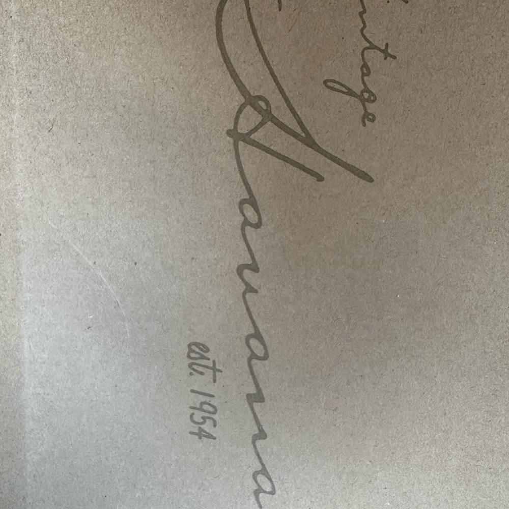 Vintage Havana Script Logo on Gray